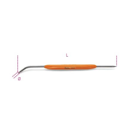 Beta 1688 Engineers Scriber, Nylon Handle, Hardened Steel, 4mm Tip, 200mm Length 016880120